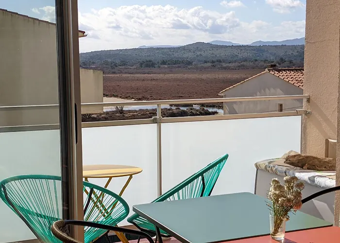 Bel T2 Climatisé Avec Piscine Et Parking à 250m De La - Fr-1-797-9 * Port-la-Nouvelle